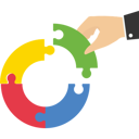 پیش‌نمایش فایل human-hand-holding-a-piece-of-jigsaw-to-connect-a-circle-chain-11790419 از پک کسب و کار