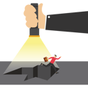 پیش‌نمایش فایل man-is-escaping-the-pit-11790414 از پک کسب و کار