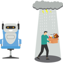 پیش‌نمایش فایل ai-replaces-human-work-11909613 از پک کسب و کار