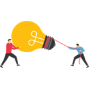 پیش‌نمایش فایل businessmen-competitor-fight-and-pulling-office-management-chair-11991431 از پک کسب و کار