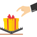 پیش‌نمایش فایل concept-of-deception-or-cheating-businessman-tries-to-catch-a-trapped-gift-box-12122771 از پک کسب و کار