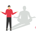 پیش‌نمایش فایل businessman-standing-with-yoga-shadow-12135006 از پک کسب و کار