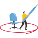 پیش‌نمایش فایل businesswoman-drawing-circle-around-his-office-chair-12135010 از پک کسب و کار