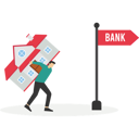 پیش‌نمایش فایل businessman-dragging-house-to-bank-12152937 از پک کسب و کار