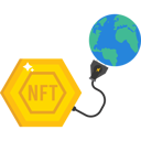 پیش‌نمایش فایل big-nft-token-with-electric-plug-sucking-energy-from-planet-earth-12208056 از پک کسب و کار