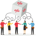 پیش‌نمایش فایل business-people-think-about-interest-12208051 از پک کسب و کار