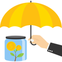 پیش‌نمایش فایل hand-holding-umbrella-for-money-protection-12208042 از پک کسب و کار