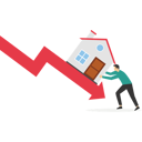 پیش‌نمایش فایل housing-market-is-falling-12227217 از پک کسب و کار