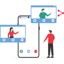 پیش‌نمایش فایل business-team-doing-internet-chat-12252137 از پک فعالیت‌های کسب‌وکار