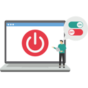 پیش‌نمایش فایل businessman-turning-off-and-turning-on-devices-12252130 از پک فعالیت‌های کسب‌وکار