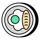 پیش‌نمایش فایل breakfast-9405315 از پک فست فود و سبزیجات