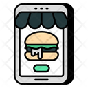 پیش‌نمایش فایل mobile-food-order-9405413 از پک فست فود و سبزیجات