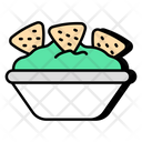 پیش‌نمایش فایل nachos-dipping-9405336 از پک فست فود و سبزیجات
