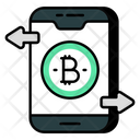 پیش‌نمایش فایل mobile-bitcoin-transfer-9424787 از پک بیت کوین و رمزارز