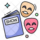 پیش‌نمایش فایل theater-masks-10378345 از پک سرگرمی