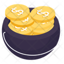 پیش‌نمایش فایل dollar-bucket-10401403 از پک کسب و کار و مالی