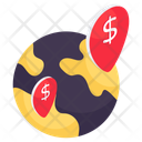 پیش‌نمایش فایل global-money-location-10401418 از پک کسب و کار و مالی