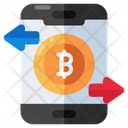 پیش‌نمایش فایل mobile-bitcoin-transfer-11094295 از پک بیت کوین و رمزارز
