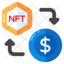 پیش‌نمایش فایل nft-to-dollar-11094302 از پک بیت کوین و رمزارز