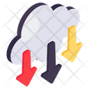 پیش‌نمایش فایل cloud-arrows-11101980 از پک سرور و پایگاه داده ابری