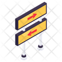 پیش‌نمایش فایل two-way-board-11657803 از پک عناصر شهری