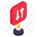 پیش‌نمایش فایل two-way-roadboard-11657734 از پک عناصر شهری