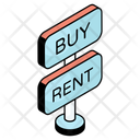 پیش‌نمایش فایل buy-and-rent-board-11723698 از پک املاک و مستغلات