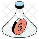 پیش‌نمایش فایل dollar-flask-12720611 از پک کسب و کار و دفتر