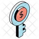 پیش‌نمایش فایل dollar-key-12720576 از پک کسب و کار و دفتر