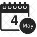 پیش‌نمایش فایل 4-may-2893875 از پک تقویم و تاریخ