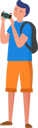 پیش‌نمایش فایل boy-clicking-photograph-3406574 از پک گردشگر
