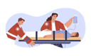 پیش‌نمایش فایل ambulance-emergency-doctors-carried-lying-illness-woman-on-stretcher-9838263 از پک اضطراری