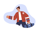 پیش‌نمایش فایل emergency-service-paramedic-with-first-aid-bag-9838262 از پک اضطراری