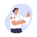پیش‌نمایش فایل woman-doctor-or-paramedic-making-notes-9838260 از پک اضطراری