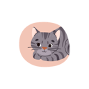 پیش‌نمایش فایل cute-kitten-11904825 از پک گربه های کارتونی ناز که گاز می گیرند یا دراز می کشند