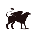 پیش‌نمایش فایل black-silhouette-of-griffin-and-mythical-creatures-from-medieval-era-11910047 از پک موجودات افسانه ای