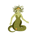 پیش‌نمایش فایل medusa-gorgon-mythical-creature-of-greek-mythology-11910040 از پک موجودات افسانه ای