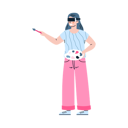 پیش‌نمایش فایل artist-painting-with-vr-glasses-12369470 از پک مجموعه افراد استفاده کننده از واقعیت مجازی