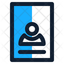 پیش‌نمایش فایل id-card-352 از پک کسب‌وکار با سبک توپر