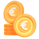 پیش‌نمایش فایل euro-coins-5538355 از پک بانکداری دیجیتال