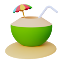 پیش‌نمایش فایل coconut-8817316 از پک تابستان و تعطیلات