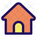 پیش‌نمایش فایل home-1356 از پک جامپ آیکون - رابط کاربری پایه (خط پر)