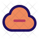 پیش‌نمایش فایل remove-cloud-23 از پک جامپ آیکون - رابط کاربری پایه (خط پر)