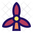 پیش‌نمایش فایل windmill-225 از پک جامپ آیکون - انرژی (خط پر)