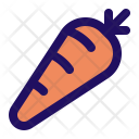 پیش‌نمایش فایل carrot-266 از پک جامپ آیکون - غذا و نوشیدنی (خط پر)