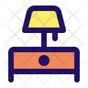 پیش‌نمایش فایل table-lamp-74 از پک جامپ آیکون - مبلمان (خط پر)