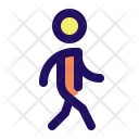 پیش‌نمایش فایل walking-32 از پک جامپ آیکون - مسیریابی (خط پر)