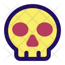 پیش‌نمایش فایل skull-501 از پک جامپ آیکون - پزشکی (خط پر)