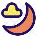 پیش‌نمایش فایل cloud-3842 از پک جامپ آیکون - فضا (خط پر)