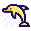 پیش‌نمایش فایل dolphin-103 از پک جامپ آیکون - دریایی (خط پر)